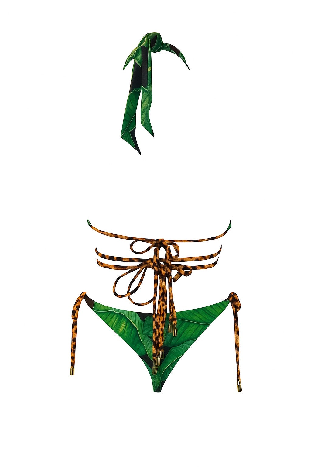 The Kamaya Criss Cross Bikini Top