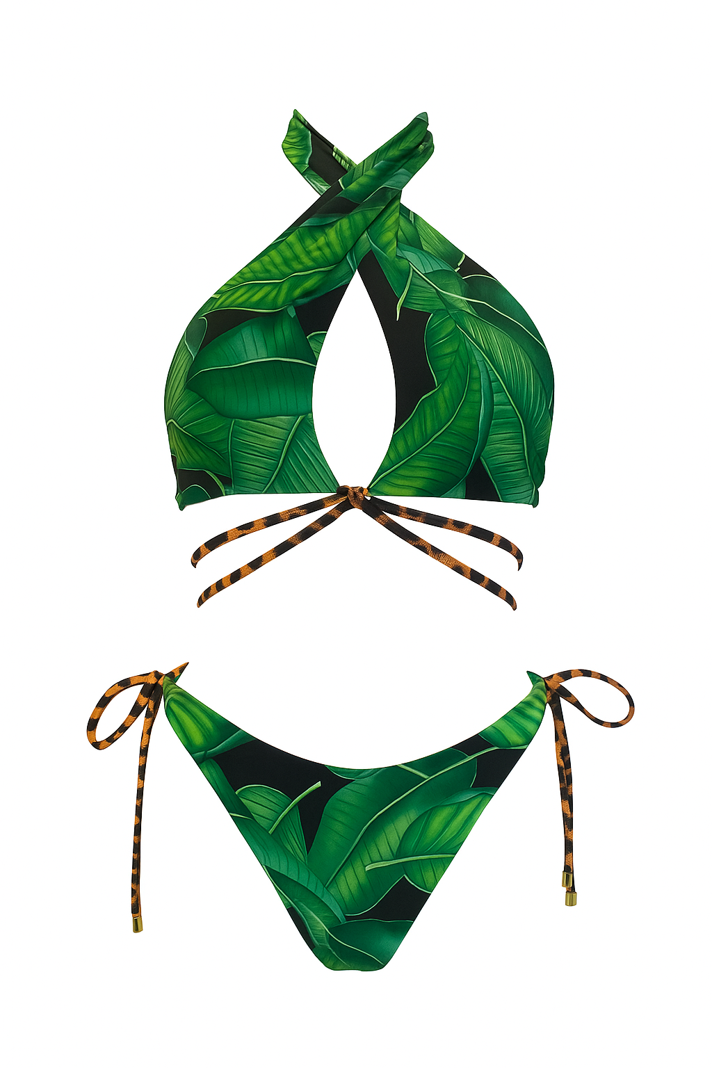 The Kamaya Criss Cross Bikini Top