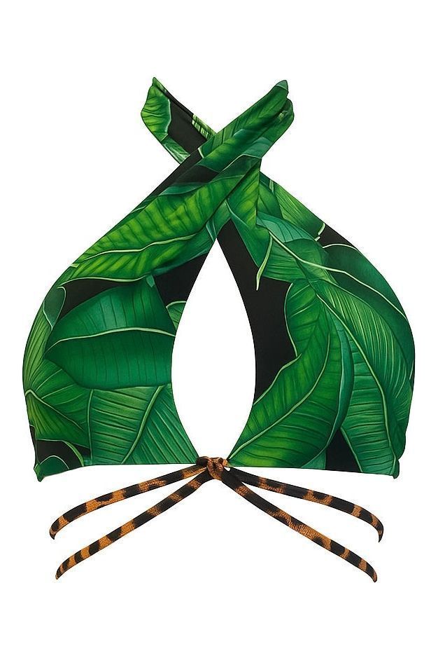 The Kamaya Criss Cross Bikini Top