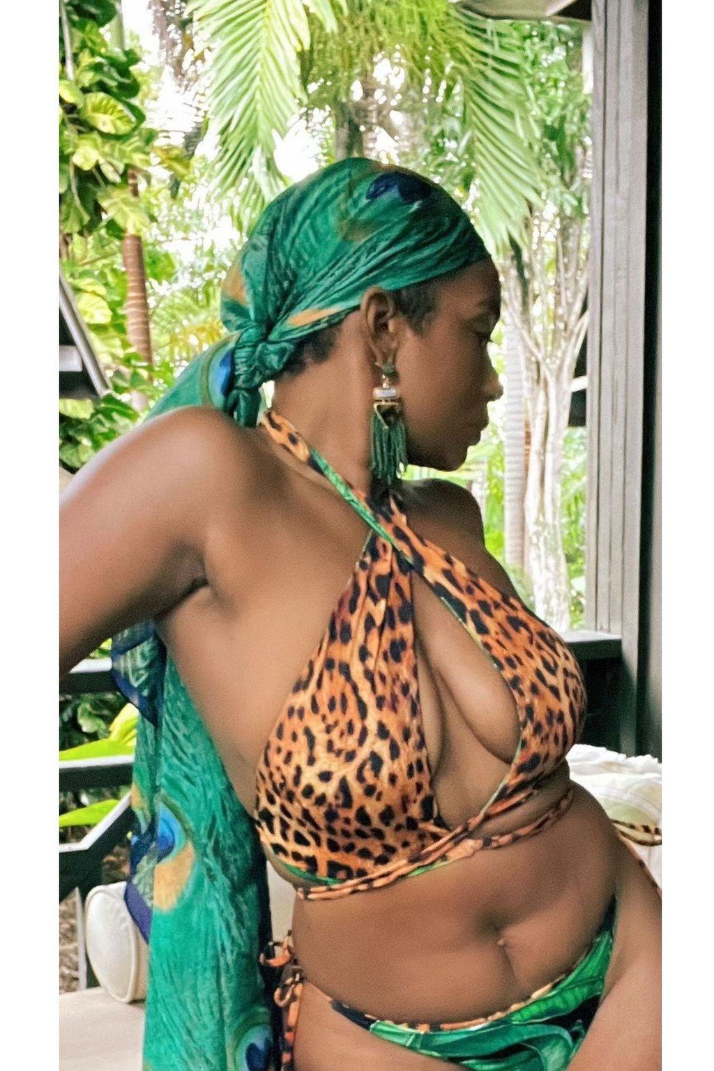 The Kamaya Criss Cross Bikini Top