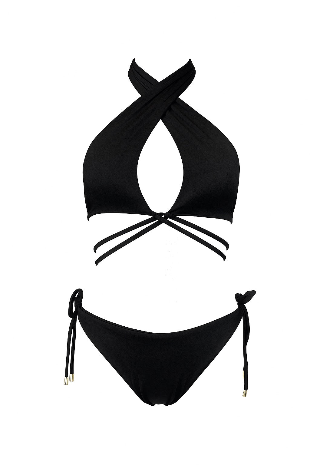 The Kamaya Side Tie Cheeky Bikini Bottoms