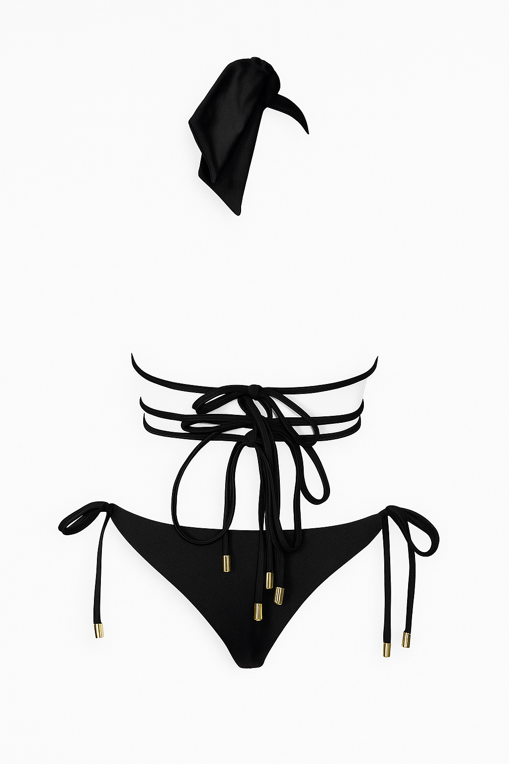 The Kamaya Criss Cross Bikini Top