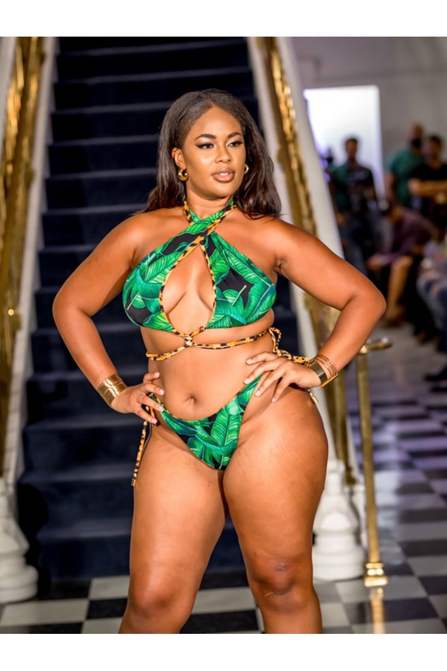 The Kamaya Criss Cross Bikini Top